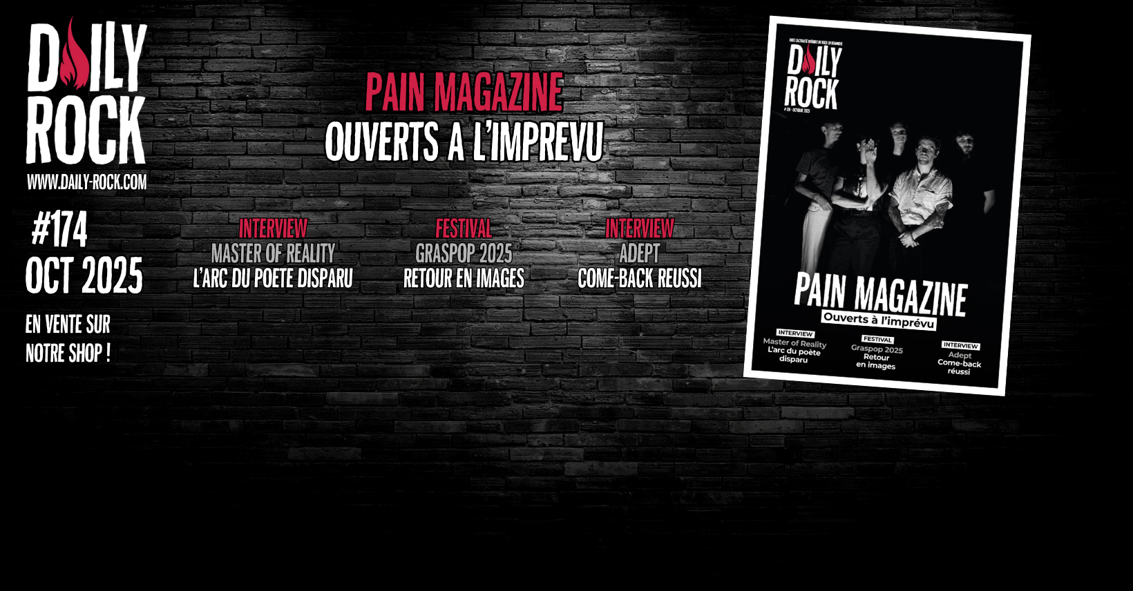 Abonne toi à Daily Rock