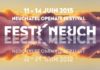 Festi’Neuch – ‘Au bord du lac’, Neuchâtel – 11 au 14 juin 2015