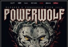 Battle Beast en tournée en 2016 avec Powerwolf et Serenity