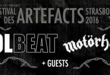 Volbeat et Motörhead à Strasbourg en juin 2016