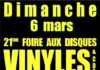 Vingt-et-unième Foire aux Disques de Genève – 6 mars 2016