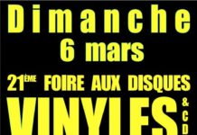Vingt-et-unième Foire aux Disques de Genève – 6 mars 2016