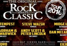 ROCK MEETS CLASSIC – Berne 12.04.2016 et Zurich 13.04.2016