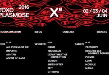 Toxoplasmose festival, du 2 au 4 juin 2016 à St-Imier