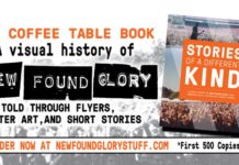 Le groupe New Found Glory vient de sortir ‘Stories Of A Different Kind’, un livre de souvenirs