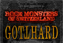 Rock Monsters of Switzerland: une affiche qui réunit Gotthard et Krokus!