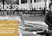 ‘Chapter and Verse’, l’album qui accompagnera l’autobiographie de Bruce Springsteen, sortira le 23 septembre
