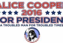 Alice Cooper dans la course à la Maison Blanche