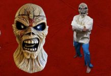 Des masques Eddie de Iron Maiden pour Halloween à commander