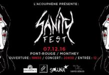 Le SANITY FEST débarque à Monthey pour une soirée dédiée au metal !