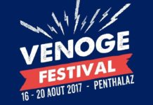 Venoge Festival à Penthalaz du 16 au 20 août 2017