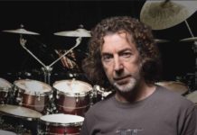 Simon Phillips en workshop chez Boullard Musique à Morges