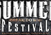 SUMMER BREAK(DOWN) FESTIVAL : la nouvelle édition aura lieu le dimanche 18 juin 2017 à Kalvingrad-Usine