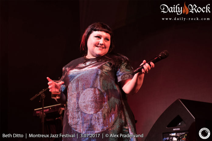 Beth Ditto - Montreux Jazz Festival 2017 10 (Photo by Alex Pradervand - Daily Rock)