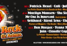 ROCK OZ’ARÈNES – Avenches –
9 au 12 août 2017