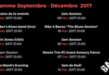 La Blues Association de Genève dévoile son programme musical septembre-décembre 2017