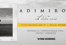 Le groupe romain ADIMIRON sort un troisième album studio le 3 novembre chez Indie Recordings