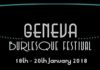 Quatrième édition du GENEVA BURLESQUE FESTIVAL les 18, 19 et 20 janvier 2018