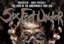 SIX FEET UNDER a annoncé une tournée européenne pour mai !