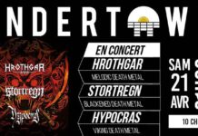Soirée death metal à l’Undertown le samedi 21 avril