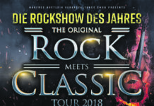 ROCK MEETS CLASSIC – Hallenstadion, Zurich – 9 avril 2018