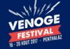 Venoge Festival 2018 – Penthalaz – Du 22 au 26 août 2018