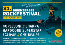 Le line-up du festival rock suisse Brienzersee est confirmé !
