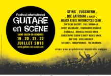 Guitare en Scène –
Saint-Julien-en-Genevois, France –
19 au 22 juillet 2018