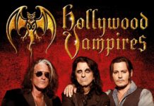 HOLLYWOOD VAMPIRES –
Samsung Hall, Zurich
– 3 juillet 2018