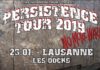 Le Persistence Tour débarque à nouveau aux Docks pour une date unique en Suisse