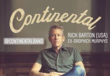 RICK BARTON (ex-Dropkick Murphys) à Lausanne ce jeudi 15 novembre