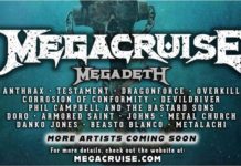 Prêts à partir en croisière avec MEGADETH ?
