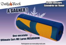 Grand Concours de l’Avent : gagnez une enceinte Ultimate Ears MC Laren MEGOBOOM