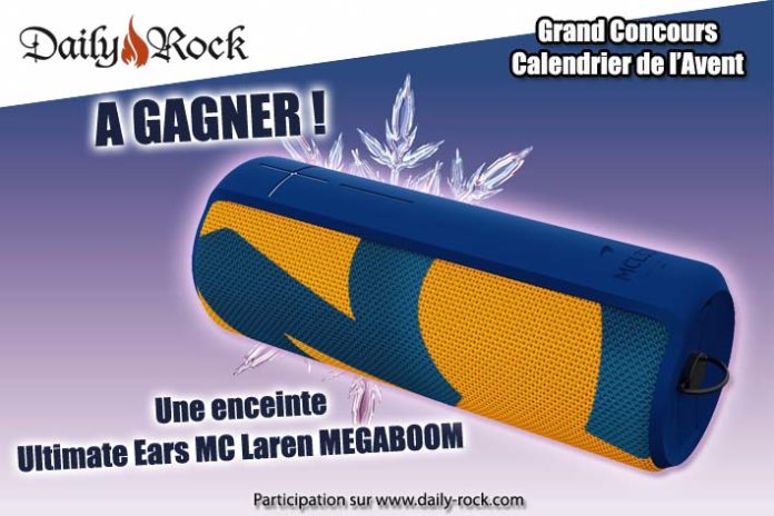 concours_calendrier avent 2018 - Ultimate Ears MC Laren MEGABOOM