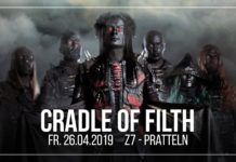 Une date suisse pour Cradle of Filth!