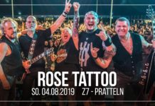 Rose Tattoo en concert au Z7 de Pratteln cet été !