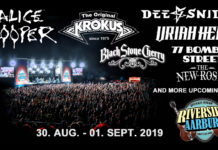 Riverside Open Air 2019 : Uriah Heep et The New Roses annoncés !