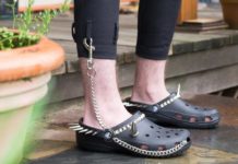 Nouvelle tendance : les « Goth Crocs »