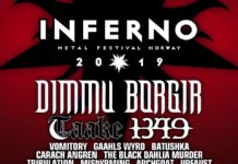 Inferno Festival – Oslo, Norvège – 18 au 21 avril 2019