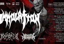 Immolation / Ragnarok / Monument of Misanthropy / Embryo – Le Port Franc, Sion – 16 novembre 2019