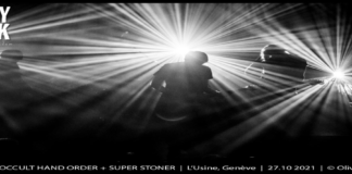 DARIUS + OCCULT HAND ORDER + SUPER STONER – L’Usine – 27 Octobre 2021