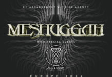 MESHUGGAH AVEC ZEAL & ARDOR le 21 mai à Zurich