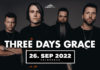 THREE DAYS GRACE – Le 26 septembre au Volkshaus