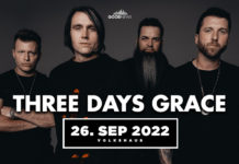 THREE DAYS GRACE – Le 26 septembre au Volkshaus