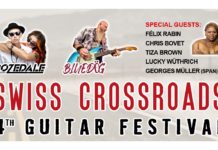 SWISS CROSSROADS GUITAR FESTIVAL- 4e édition le 28 mai à La Case à Chocs