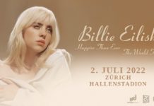 BILLIE EILISH – Hallenstadion, Zurich – 2 juillet 2022