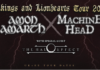 AMON AMARTH & MACHINE HEAD – Le Vikings & Lionheart Tour bientôt à Zurich