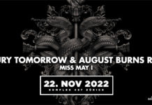 BURY TOMORROW & AUGUST BURN RED – En tournée sans le groupe Thornhill
