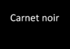 CARNET NOIR – DAVID ANDERSSON