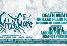 CRABCORE FEST – les 23 et 24 septembre à Lancy (GE)